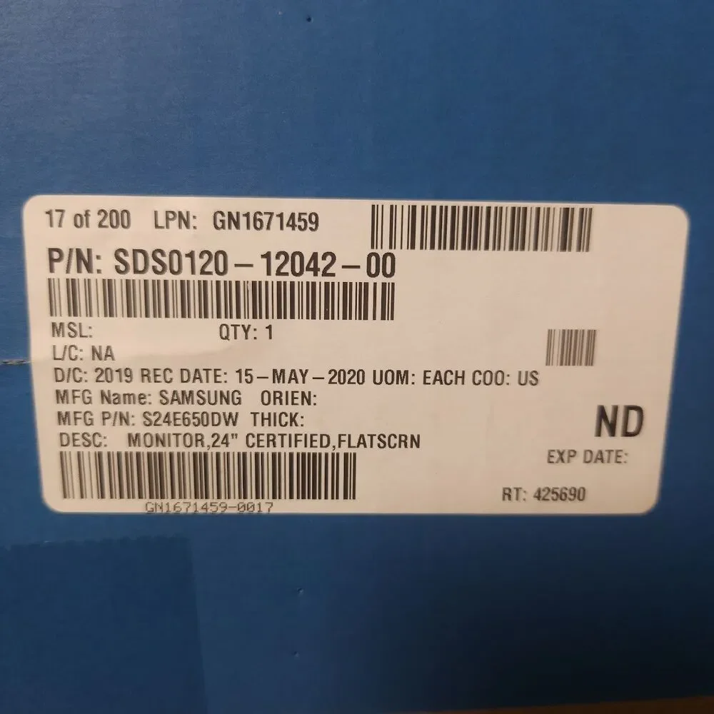 Samsung brand new